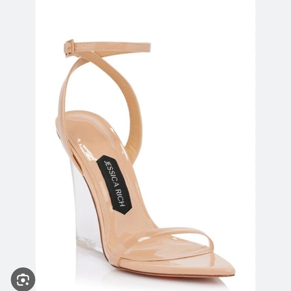 Jessica Rich Selena Wedge Pointy Toe Sandals - Picture 1 of 13